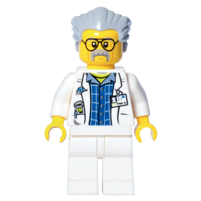 Professor Brainstein — dans quels sets LEGO ? (fig-003408) | Brick Broker