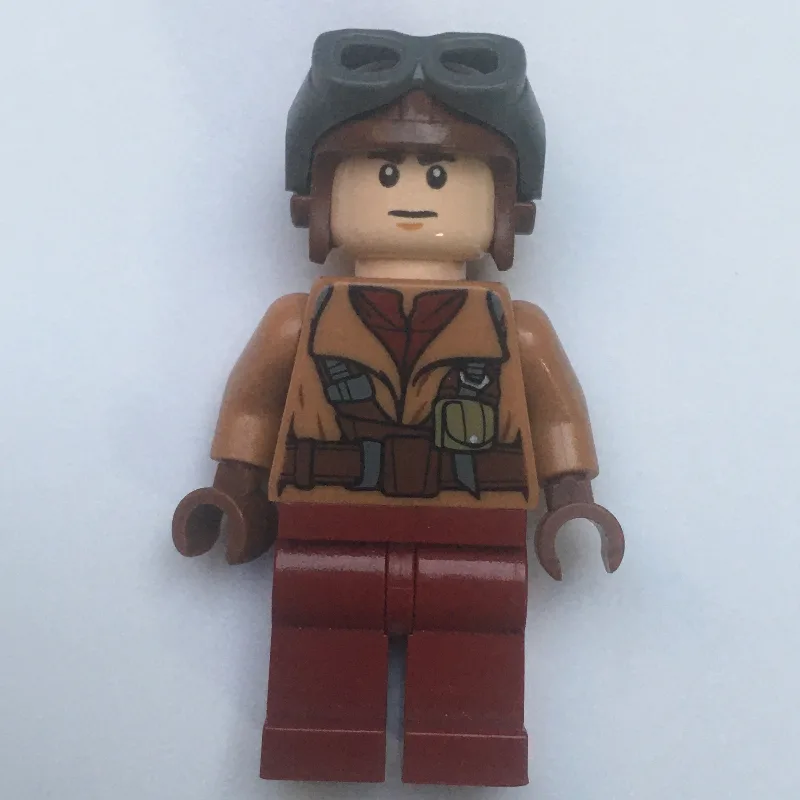 Naboo Fighter Pilot, Medium Nougat Jacket — minifigurine LEGO | Brick Broker