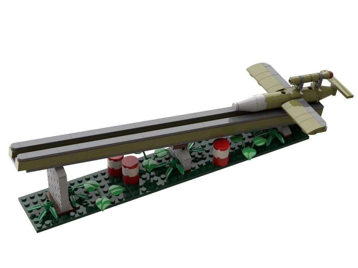 BlueBrixx Installation de lancement V1 (BB-106858) - prix | Brick Broker