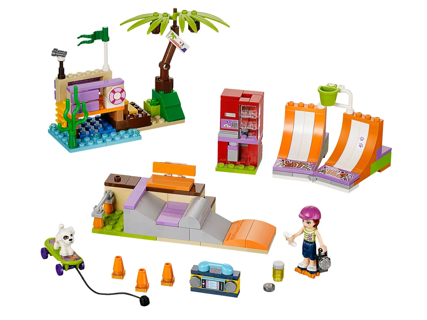LEGO 41099 Skatepark de Heartlake City - prix | Brick Broker
