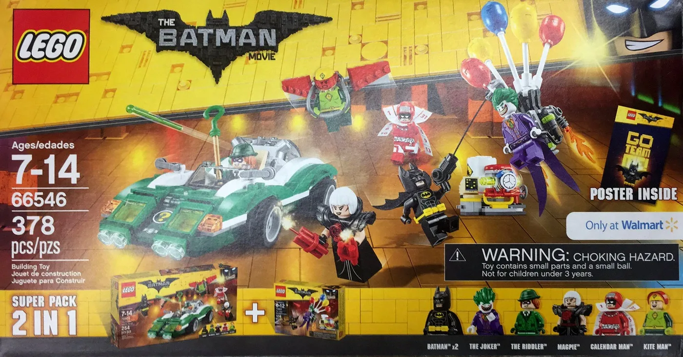 66546 The LEGO Batman Movie Super Pack 2 en 1 - prix | Brick Broker