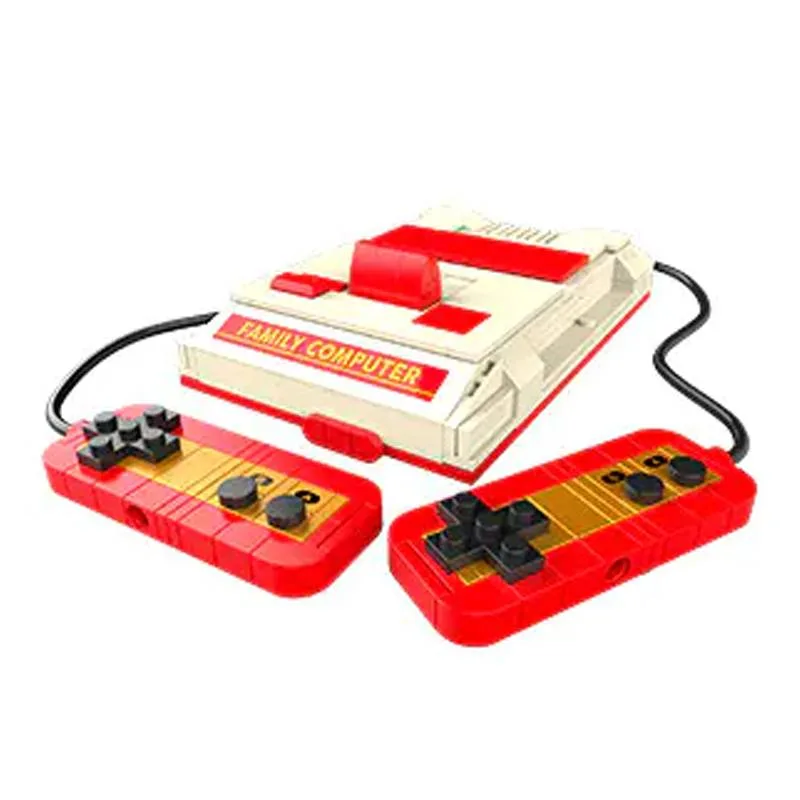 Jaki Console de jeux rétro rouge et blanche (JAK-JK8213) - prix | Brick Broker