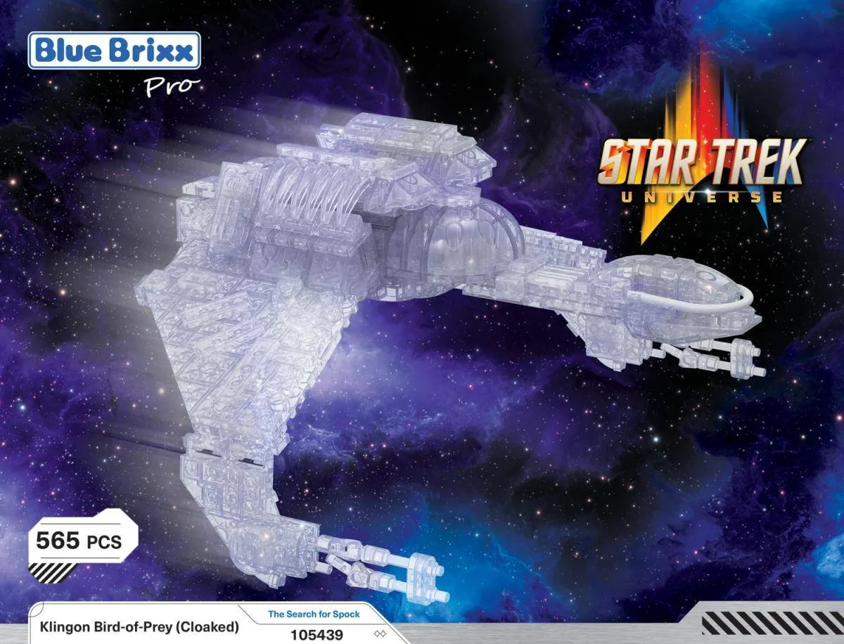 BlueBrixx STAR TREK Oiseau de proie Klingon camouflé (BB-105439) - prix | Brick Broker