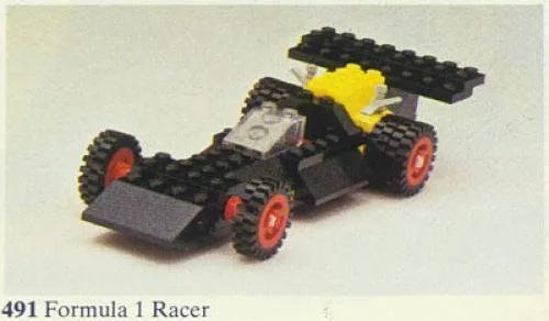 LEGO 491 Voiture de Course de Formule 1 - prix | Brick Broker